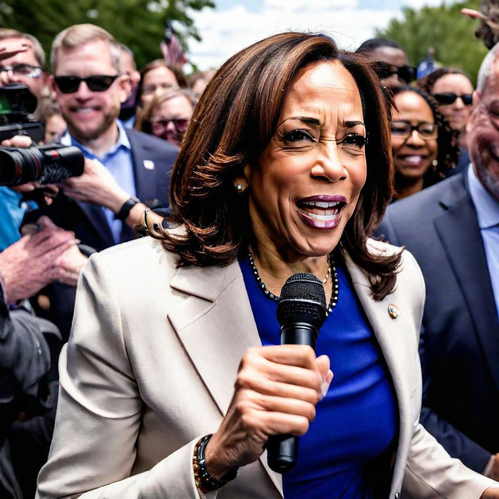 Kamala Harris Campaigns In Wisconsin 2024